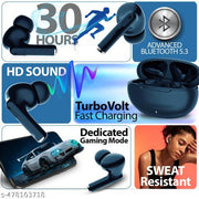 Hook Earbuds 12 hours playtime bluetooth wireless headphones earphone bluetooth headset