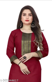 stylelist kurti with work