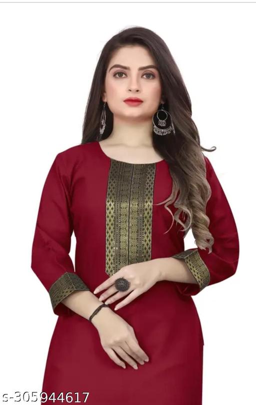 stylelist kurti with work