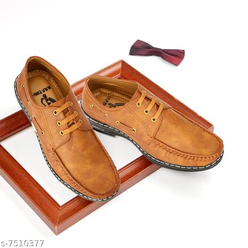 Stylish Men's Maroon Loafers