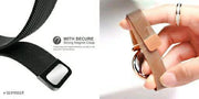 Luxury Studded Color New Mesh Magnet Buckle Starry sky Quartz Sparkling Magnetic Strap Magnet watch Red Girls and Women.