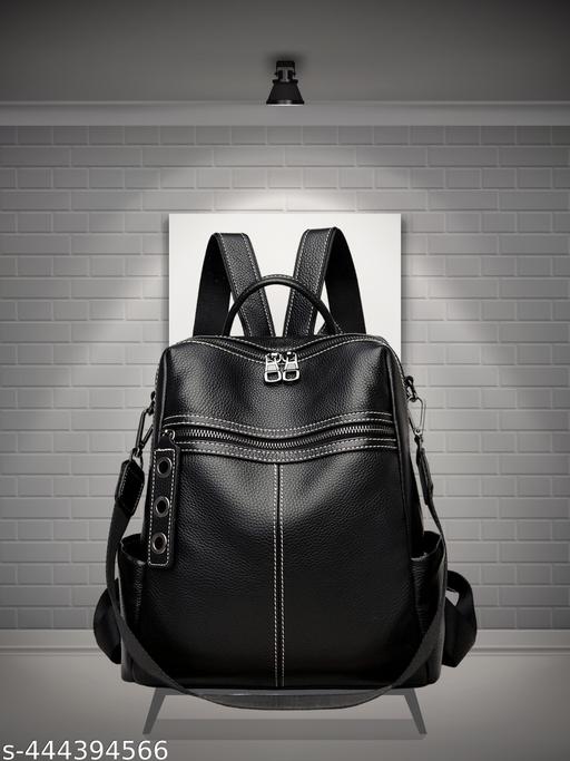 Muchova Backpack For Girls Premium Quality Bag Stylish Daily Use Backpack Classic Design Shoulder Strap Backpack(Casual Backpack For Girl Vegan Leather Bag Medium Size Bag)