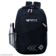Sky Z Suitable for Class 3rd to 9th+ School/College/Office/Business Use Unisex Waterproof Backpack