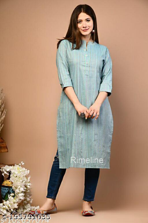 H cotton   kurti for winters as well as summers