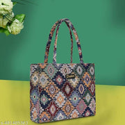 Dixon Dixon DIXON Casual Canvas Fabric Shoulder Trendy Design Handheld Tote Bag For Women