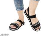 Latest fashionable stylish highly comfortable women's flat sandals
