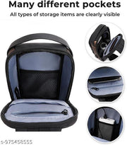 Chest Bag for Men Stylish Crossbody Backpack for Men & Women, Anti-Theft Chest Bag with USB Charging Port, Messenger Bags, Casual Shoulder Bag | USB Charging Port