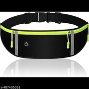 Running Waist Bag, Waterproof Fanny Pack for Women Men, Fanny Pack for Men Women Bottle Holder Bag, Adjustable Strap for Walking Cycling Running Hiking Hold Phones, Keys, Cards (Pack of 1)
