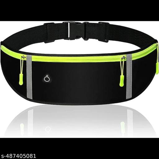 Running Waist Bag, Waterproof Fanny Pack for Women Men, Fanny Pack for Men Women Bottle Holder Bag, Adjustable Strap for Walking Cycling Running Hiking Hold Phones, Keys, Cards (Pack of 1)