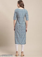 Polyster/Crepe fabric-VIRHAN DESIGN PRINTED 2 COMBO PACK KURTIS FOR WOMEN