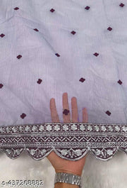 HEAVY NYLON EMBROIDERY SAREE