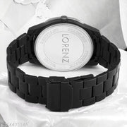 Lorenz Day & Date Functioning Black Dial Men's Watch