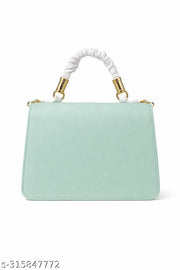 Stylish Women PU Leather Handbag with Top Handle | Trendy Shoulder & Sling Bag for Girls and Women