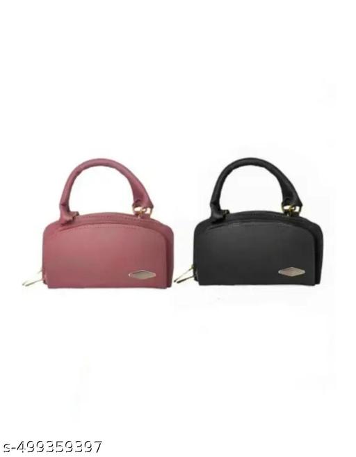 Busy baby presents trendy hand bag for women.(multicolour)pack of 2