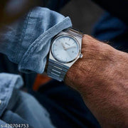 Wristy premium collection steel watch men & boys