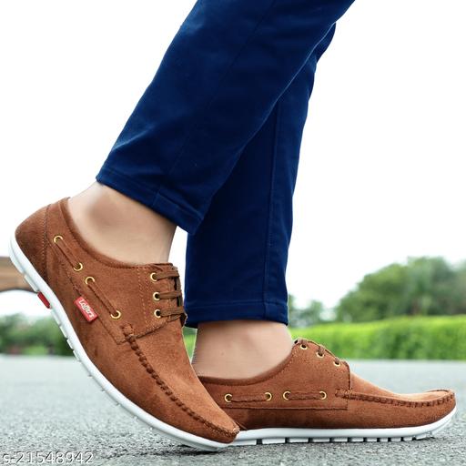 Men's Stylish Lace Up Loafers shoes