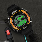 EARTH FACE DIGITAL SPORT  WATCH WITH COMBO OFFER SEVEN LIGHT SPORT WATCH WITH ALARAM AND LIGHT FEATURE