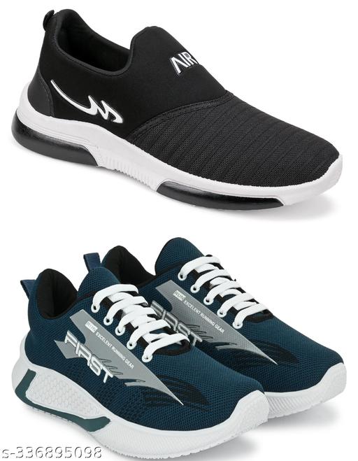 Free Kicks Combo Of 2 Stylish Shoes For Men