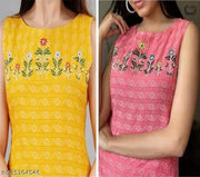 Trendy latest kurti combo