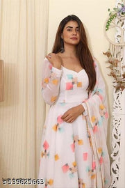 fency anarkali gown for women