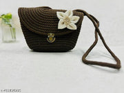 Ariya Decor Sling Hand Bag For Women, Brown Pack of 1