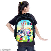 Myron 35L Mickey Mouse printed backpack 1st/2nd/3rd/4th & 5th Class Light Weight Beautiful for Boys & Girls Waterproof School Bag