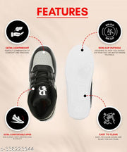 BIRDE ZenG Kids High Top  Sneakers Stylish Look Lightweight Comfortable Regular Wear Casual Shoes For Boys