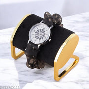 Analog Scrunchie Korean Fashion Style  Watch For women and Girls