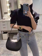 Casual Crossbody Bag with Zipper Pockets - Perfect for On-the-Go