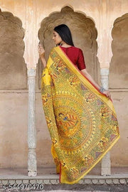 LILAN DIGITAL PRINTED SAREE