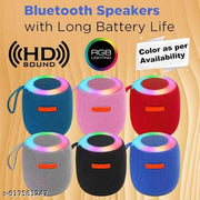 Bluetooth Speaker, Stereo Sound Surround, Long Hours Playback, Best for Mobile, Laptop/PC, Media Players with Multi Modes