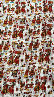 Georgette Printed Saree (Lace Border)