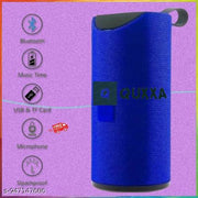 QUXXA TG-113 Best Bluetooth Wireless Speaker for DJ Party, Outdoor, Bedroom with Great Sound, Super Bass, Portable, Rechargeable Supports TF/USB/Pen Drive/AUX (Multi-Color)