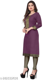 stylelist kurti with work
