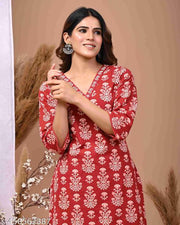 Printed singel kurti