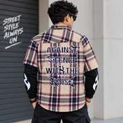 Oversize Backprint Shirt
