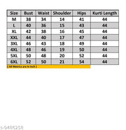 Women's Solid Cotton Plus Size Kurti