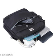 NFI essentials Small Unisex Sling Bag Cross Body Bag for Travelling, Business Messenger Bag Travelling Bag one Side shoulder Bag