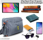 Grey Men Sling Bag