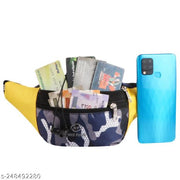 Znw-Enterprise-Waist-Bag-For-Men & Women-Polyester-Zipper Closure-Adjustable Straps-Stylish waist bag