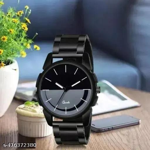 JMV Classic Chronograph PU Belt Watch For Men
