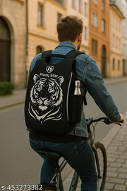 Size: M (15-30L) Stylish & Durable Backpack Bag for Men & Women | Waterproof, Spacious, and Ideal for Office, School, Travel, & Laptop Use