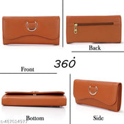 Stylish Luxury High Quality PU Leather Clutches & Wallets Women and Girls