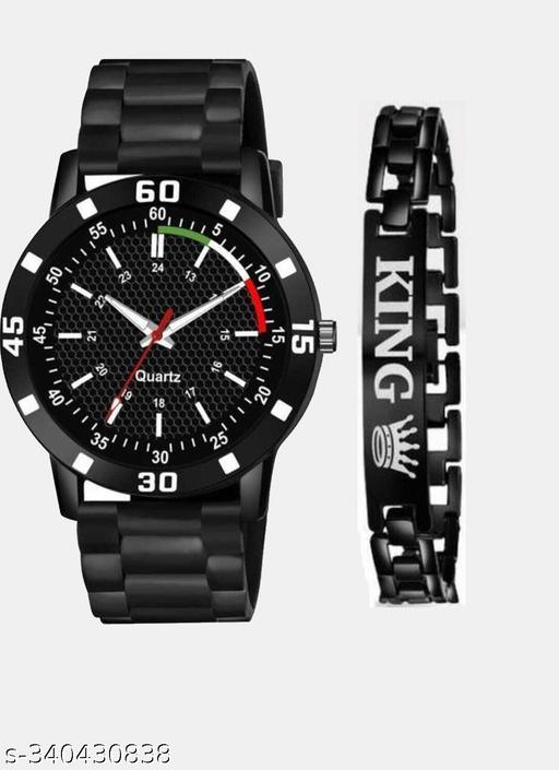New stylish watch amazing watch wrist watch pu rubber strap watch black colour watch for mens & boys