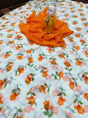 Fancy Printed Daily Wear Sarees