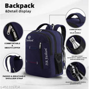 Large 35 L Backpack 35L Casual Laptop Backpack School/College/Office/Travel Bag For Men & Women (Blue)