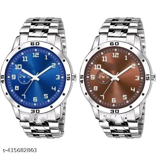 Premium collection watches combo of 2 for mens & boys