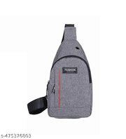 GREY SHOULDER BAG
