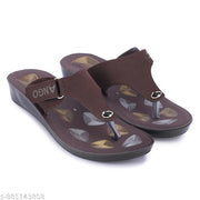 Multicolor Combo of Women's Slippers and Flipflop - Pack of 2