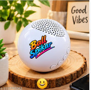 Mini Bluetooth Ball Speaker Portable Wireless Speaker with Deep Bass, HD Clear Sound,  Rechargeable USB Speaker for Mobile, Laptop & Travel